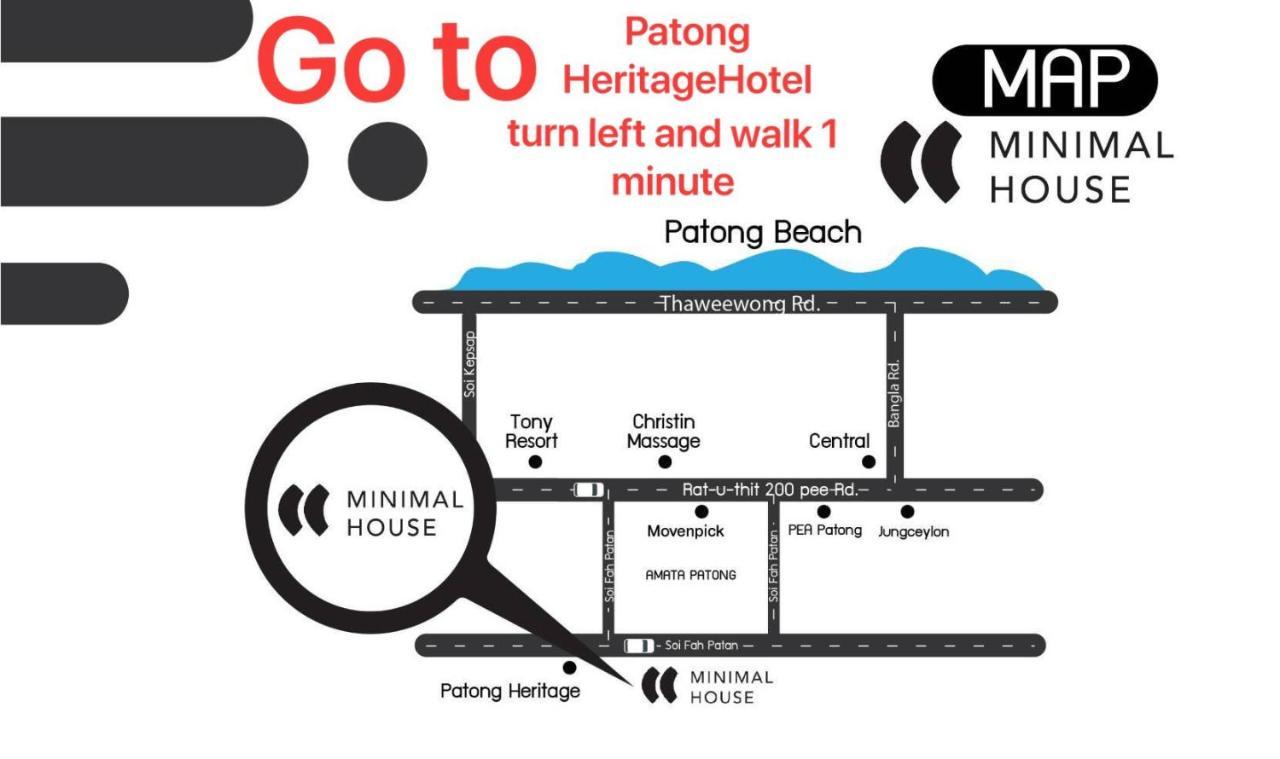 Minimal House Patong (Adults Only) Hostel Buitenkant foto
